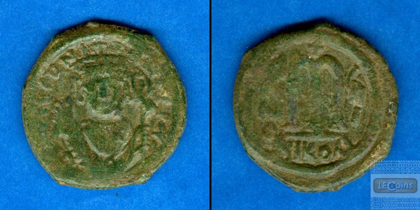 TIBERIUS II. Constantin  Follis  s-ss  selten  [581-582]