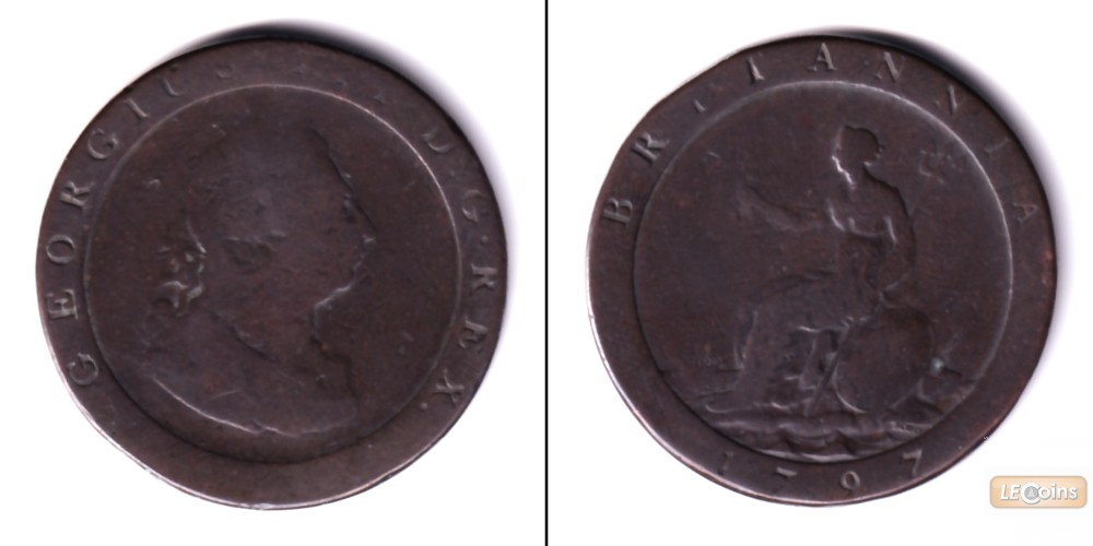 Großbritannien / Great Britain  One Penny 1797  s