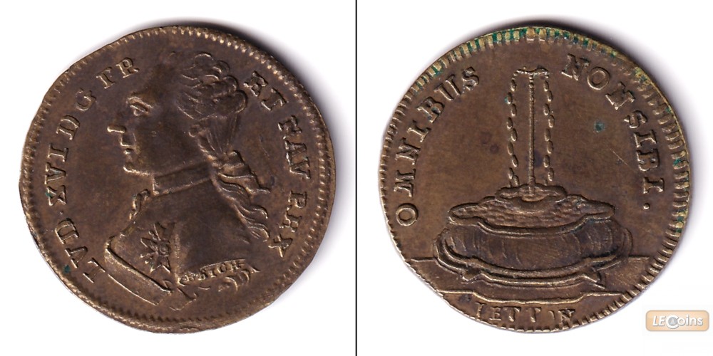 Medaille FRANKREICH Louis XVI.  ss+  [1774-1793]