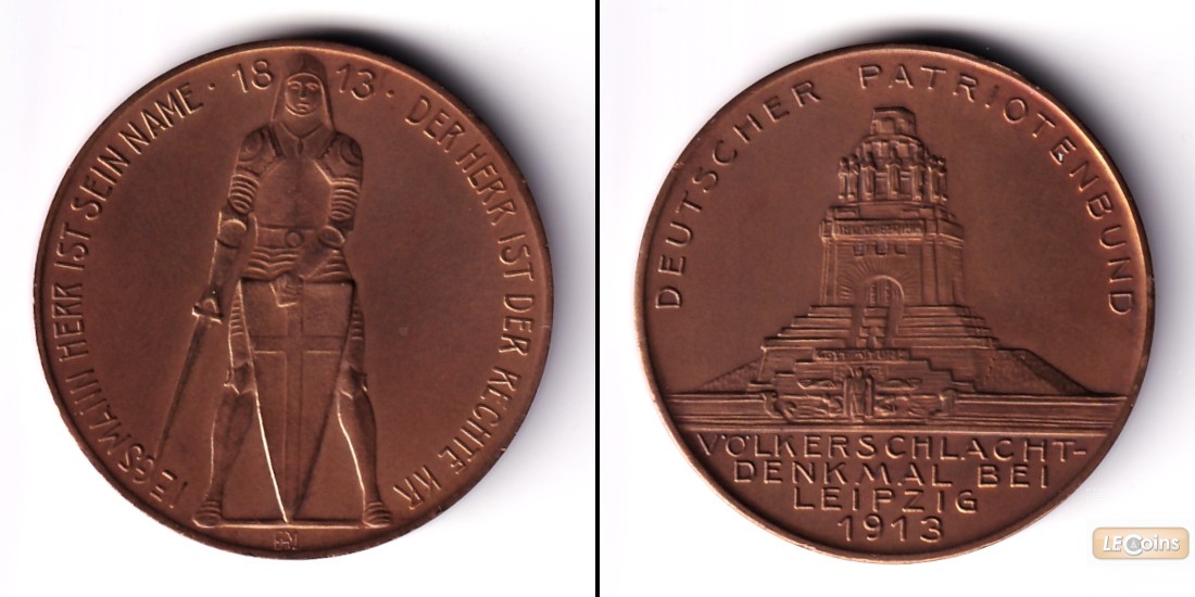 Medaille DEUTSCHES REICH  Patriotenbund  VSD  1913  vz