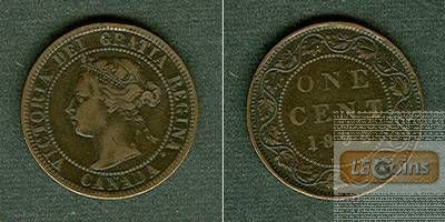 CANADA / KANADA 1 Cent 1892  ss/ss+