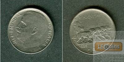 ITALIEN 50 Centesimi 1925  ss+  selten