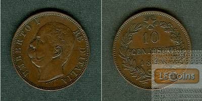 ITALIEN 10 Centesimi 1893 BI  vz-