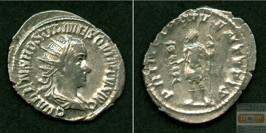 Caius Valens HOSTILIANUS Messius Quintus  Antoninian  ss-vz  selten  [251]