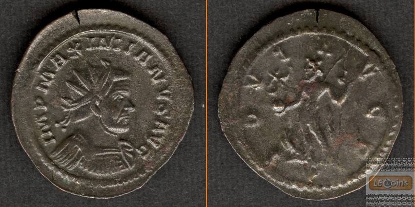 Marcus Aurelius Valerius MAXIMIANUS (Herculius)  Antoninian  ss+/ss  [290-291]