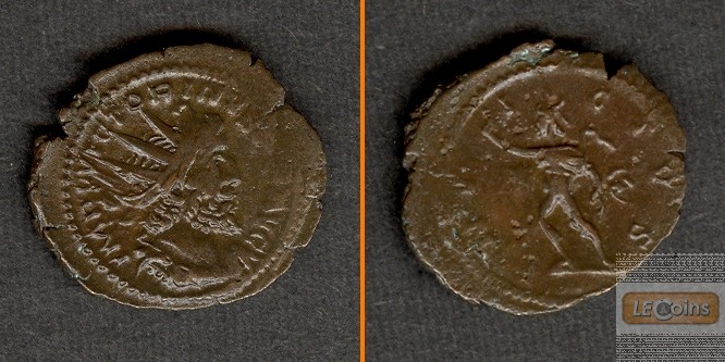 C. M. Piavonius VICTORINUS  Antoninian  ss+  [268-270]