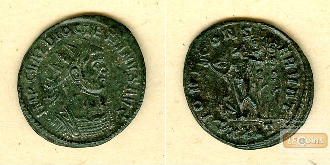 Caius Valerius DIOCLETIANUS  Antoninian  f.vz  [290-292]