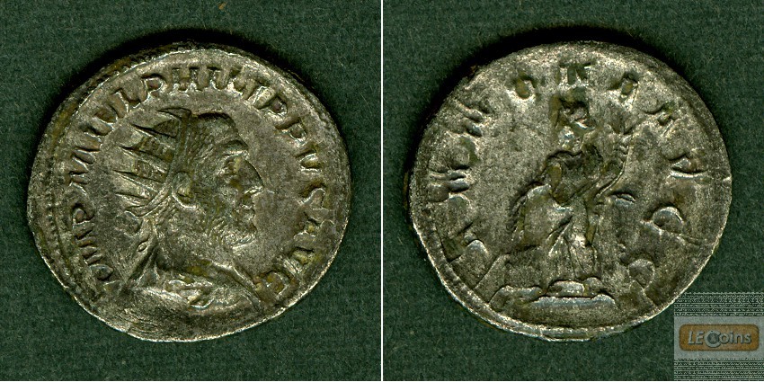 Marcus Julius PHILIPPUS I. Arabs  Antoninian  ss-vz  [244-247]