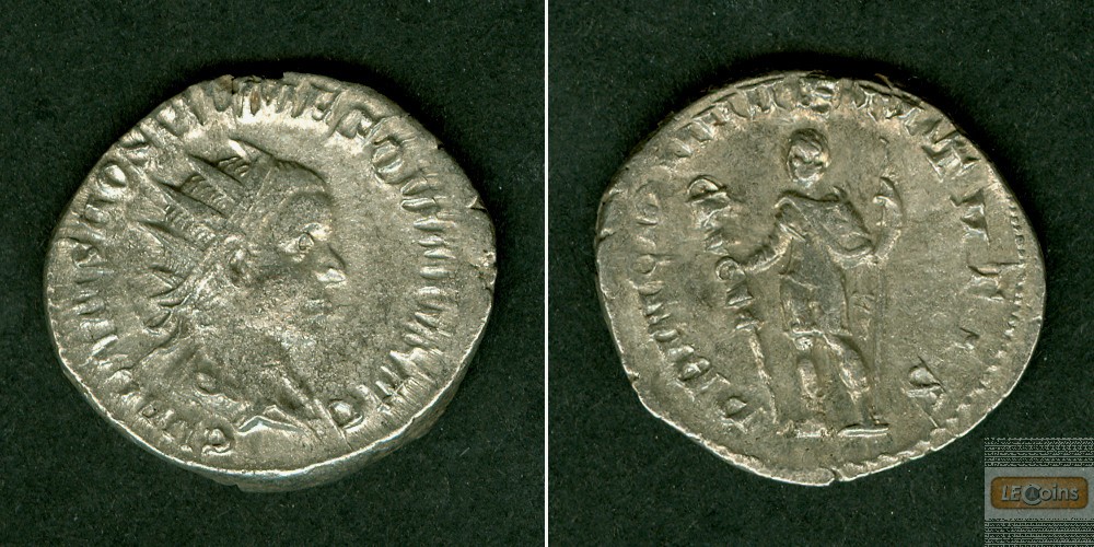 Caius Valens HOSTILIANUS Messius Quintus  Antoninian  ss+  selten  [251]