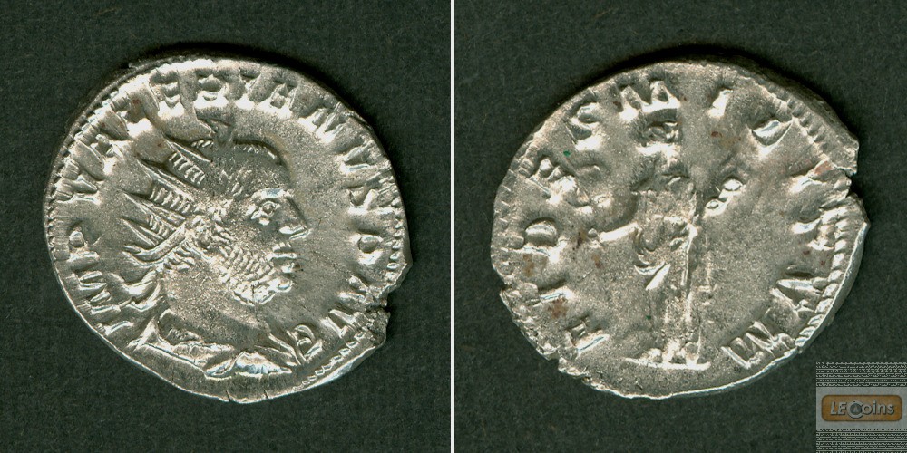 Caius Publius Licinius VALERIANUS I.  Antoninian  f.vz/ss+  [257]
