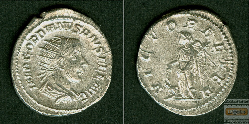 Marcus Antonius GORDIANUS III. Pius  Antoninian  vz  [243-244]