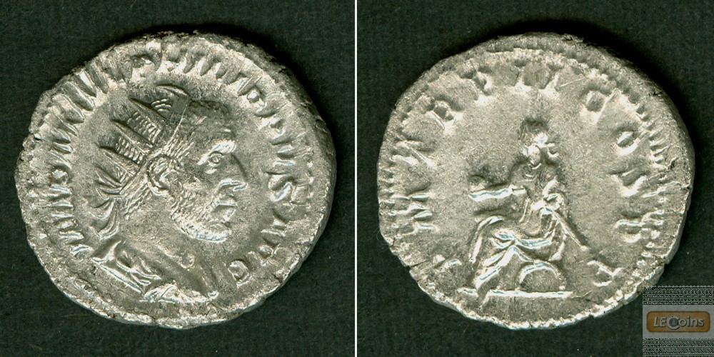 Marcus Julius PHILIPPUS I. Arabs  Antoninian  dated  f.vz  [246]
