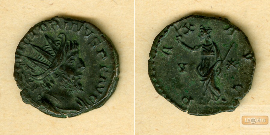 C. M. Piavonius VICTORINUS  Antoninian  f.vz  [268-270]