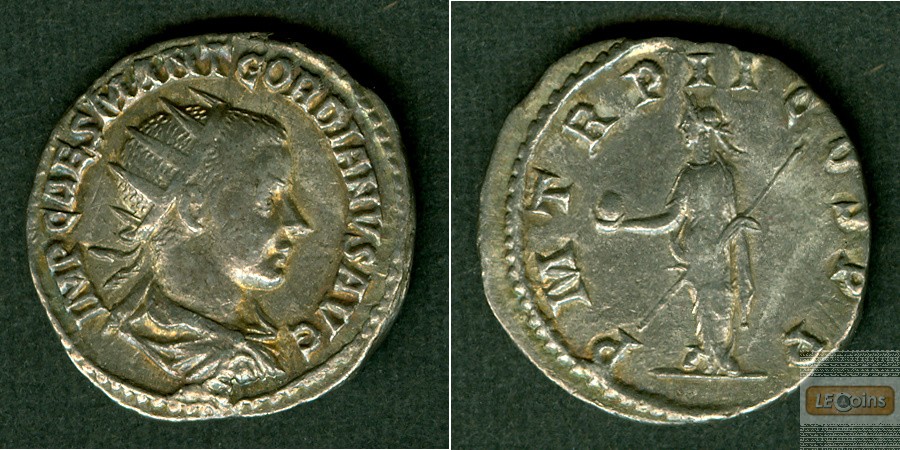 Marcus Antonius GORDIANUS III. Pius  Antoninian  ss  selten  [239]