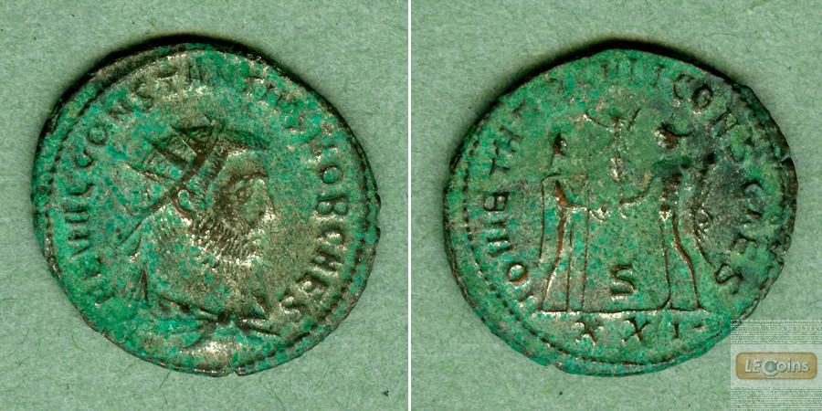 Flavius Valerius CONSTANTIUS I. (Chlorus)  Antoninian  ss-vz  selten  [295-305]