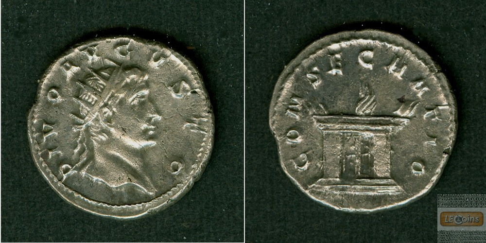 Caius Octavius AUGUSTUS DIVVS  Antoninian  f.vz  selten!  [250-251]