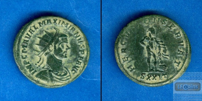 Marcus Aurelius Valerius MAXIMIANUS (Herculius)  Antoninian  f.vz  selten  [285-288]