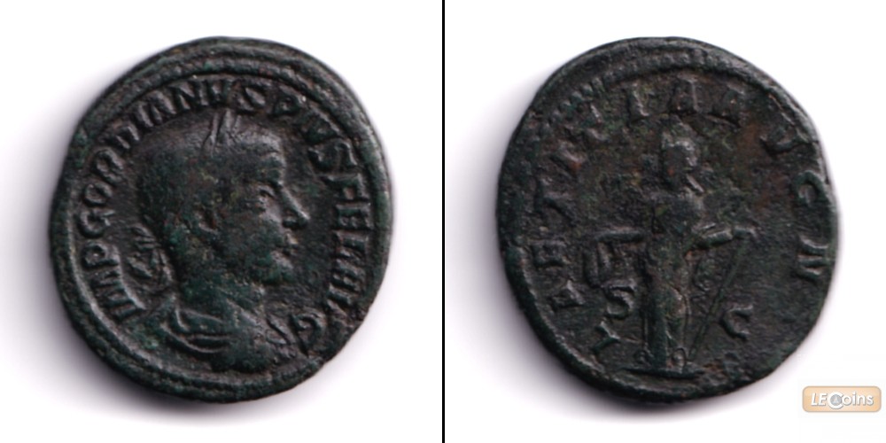 Marcus Antonius GORDIANUS III. Pius  As  ss  [241-243]