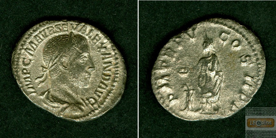 Marcus Aurelius SEVERUS ALEXANDER  Denar  ss+  [226]