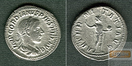 Marcus Antonius GORDIANUS III. Pius  Denar  selten!  ss-vz  [241-243]