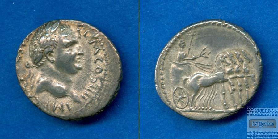 Titus Flavius VESPASIANUS  Denar  f.vz  selten  [72-73]