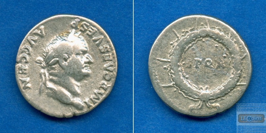 Titus Flavius VESPASIANUS  Denar  ss+/f.ss  selten  [73]