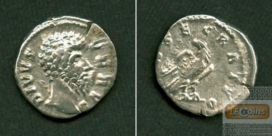LUCIUS (Aurelius) VERUS  Denar  ss+/ss  selten  [169]