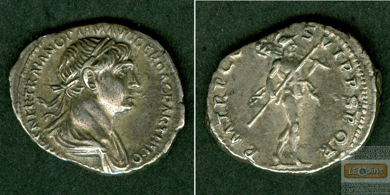 Marcus Ulpius TRAJANUS  Denar  f.vz  [114-117]