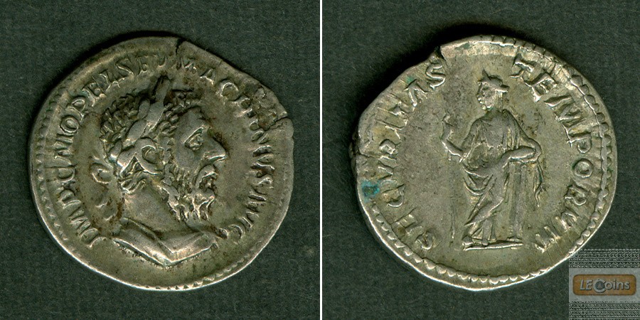 Marcus Opelius Severus MACRINUS  Denar  ss+  selten  [217-218]