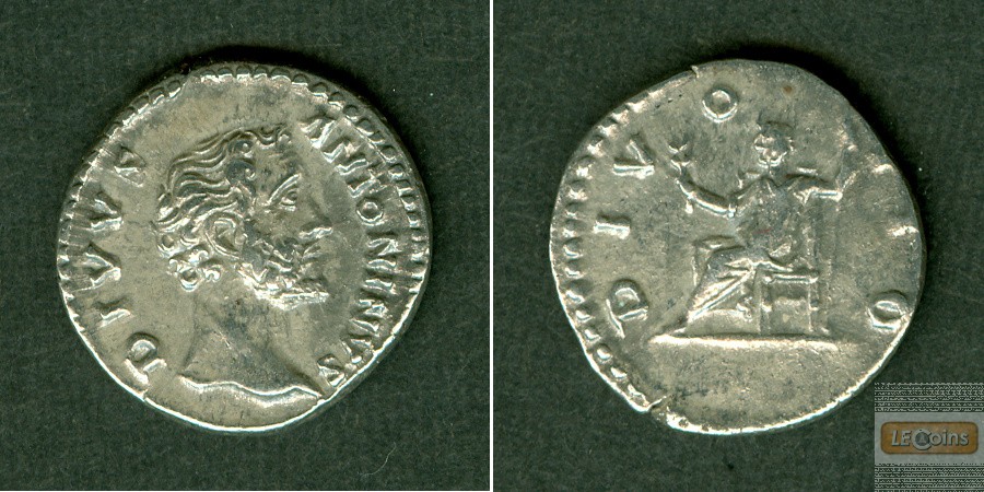 ANTONINUS PIUS  Denar  Divus  ss-vz  selten  [161-180]