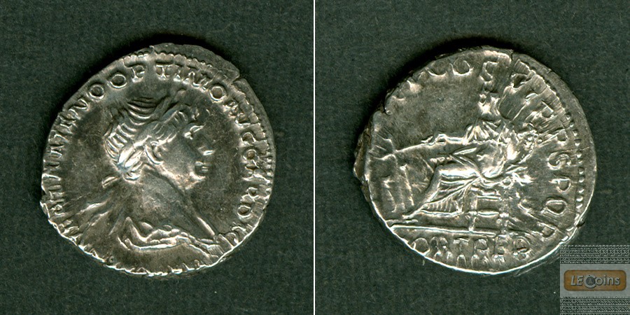 Marcus Ulpius TRAJANUS  Denar  f.vz  [114-117]
