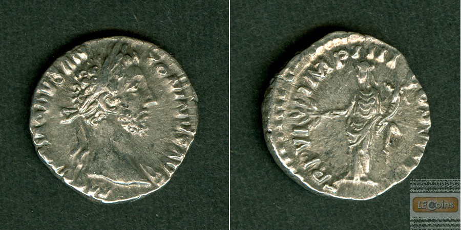 Lucius Aelius Aurelius COMMODUS  Denar  f.vz  [181]