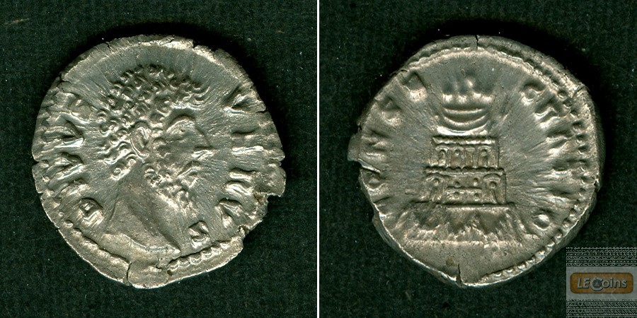 LUCIUS (Aurelius) VERUS  Denar  Divus  vz  selten  [169]