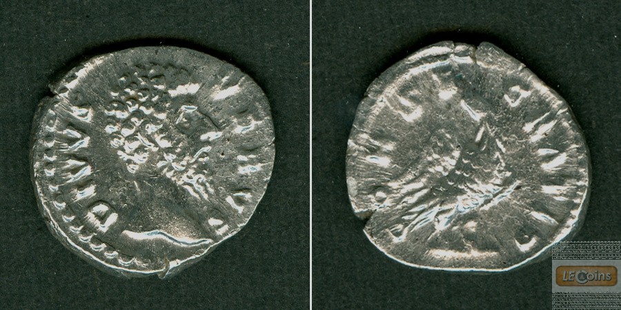 LUCIUS (Aurelius) VERUS  Denar  Divus  f.vz  selten  [169]
