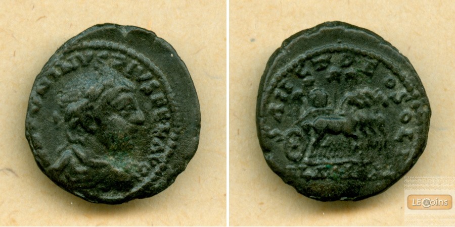 Marcus Aurelius Antoninus Pius Felix ELAGABALUS  Denar  ss+  selten!  [218-222]