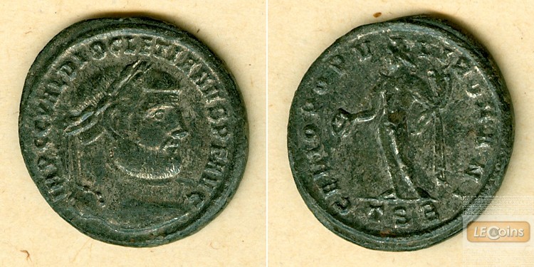 Caius Valerius DIOCLETIANUS  Groß-Follis  ss+  [298-299]