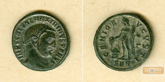 Galerius Valerius MAXIMINUS II. Daia  Groß-Follis  ss-vz  [312]