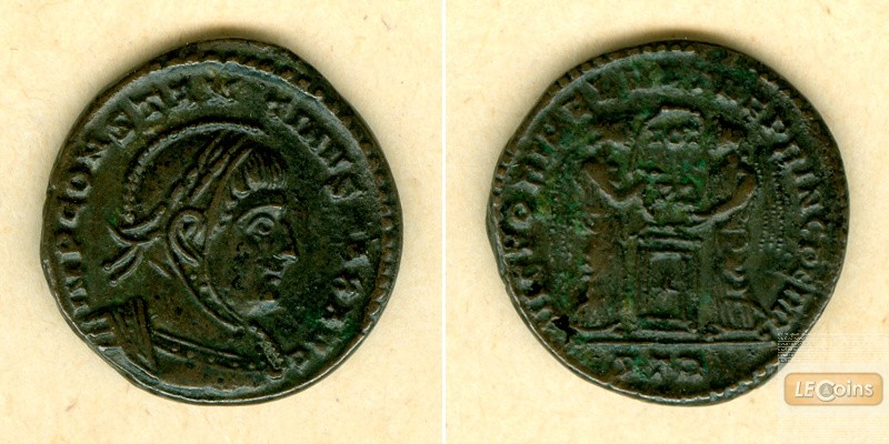 Flavius Valerius CONSTANTINUS I. (der Große)  Follis  vz/ss-vz  selten!  [318-319]