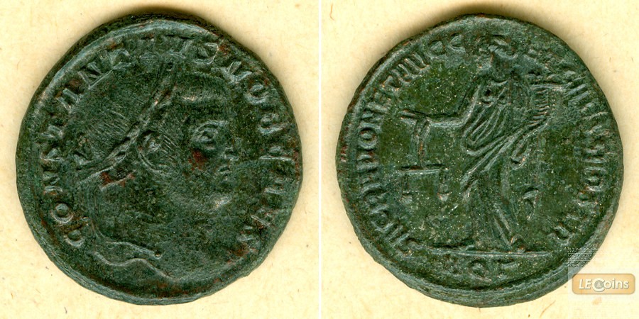 Flavius Valerius CONSTANTIUS I. (Chlorus)  Groß-Follis  ss-vz/vz  [300]