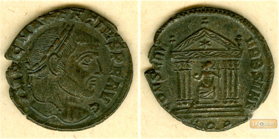 Marcus Aurelius MAXENTIUS  Groß-Follis  f.vz  [307-310]