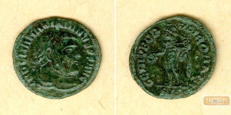 Marcus Aurelius Valerius MAXIMIANUS (Herculius)  1/4 Follis  f.vz/vz  R2!  [305]