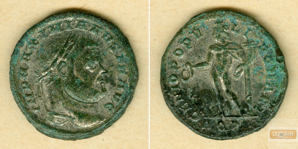 Marcus Aurelius Valerius MAXIMIANUS (Herculius)  Groß-Follis  ss-vz  [297-298]