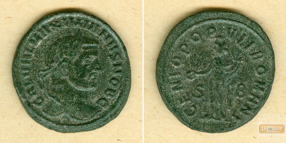 Caius GALERIUS Valerius Maximianus  Groß-Follis  ss+  [294]