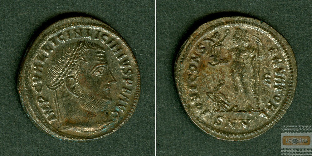 Valerius Licinianus LICINIUS I.  Follis  selten!  vz  [313-317]