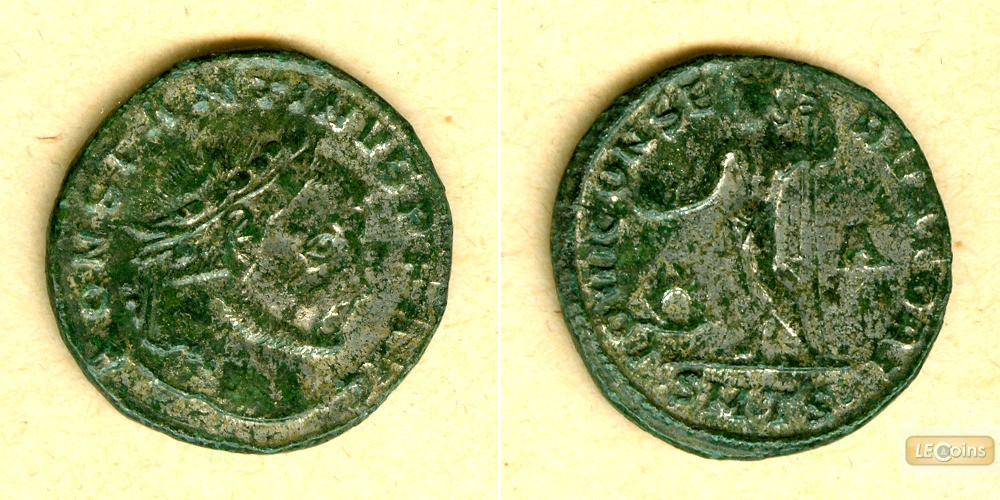 Flavius Valerius CONSTANTINUS I. (der Große)  Follis  ss  [312]