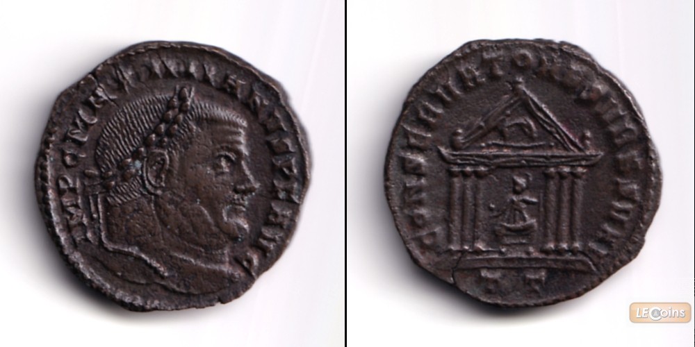 Marcus Aurelius Valerius MAXIMIANUS (Herculius)  Groß-Follis  ss-vz  [306-307]