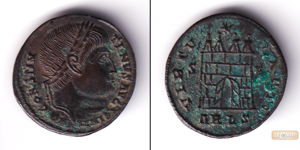 Flavius Valerius CONSTANTINUS I. (der Große)  Follis  f.vz  selten  [327]