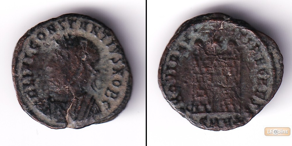 Flavius Julius CONSTANTIUS II.  Follis  f.ss  selten!  [329-330]