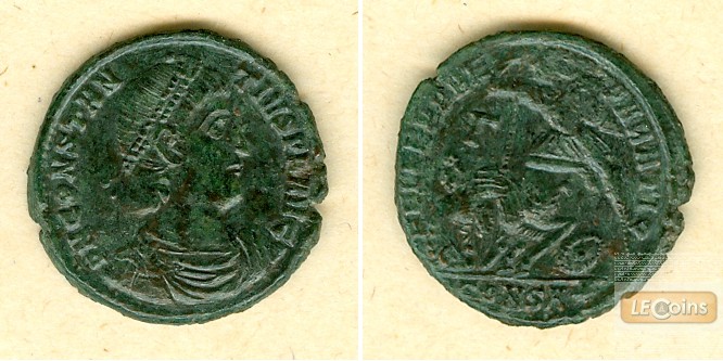 Flavius Julius CONSTANTIUS II.  Maiorina  vz-/ss+  [348-351]