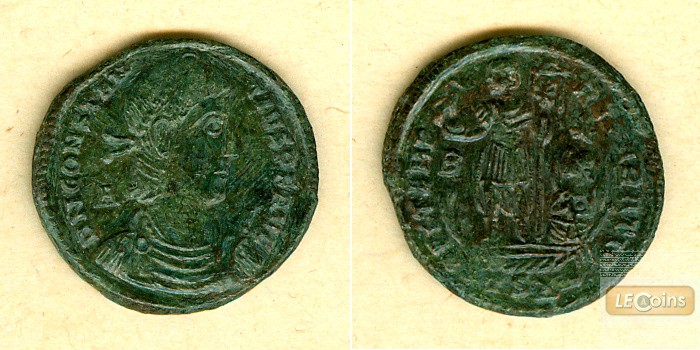 Flavius Julius CONSTANTIUS II.  Maiorina  ss-vz  selten  [350]